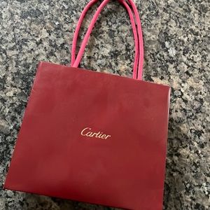 Cartier shopping bag